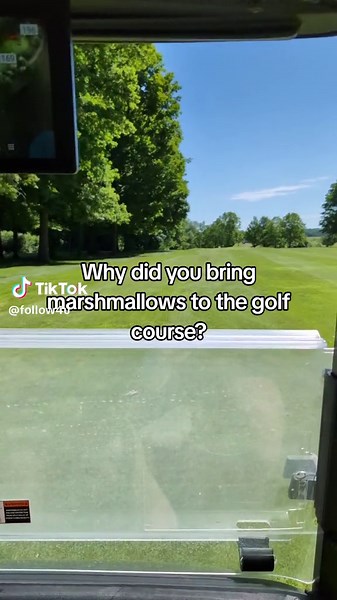 Marshmallow Golf Trickshot Fun
