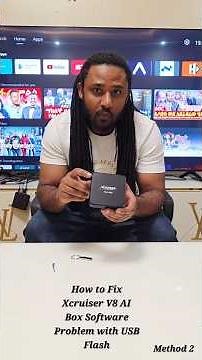 How to fix Xcruiser V8 or v12 AI Android Box Software Problem with USB Flash Method2 #xcruiser #v12