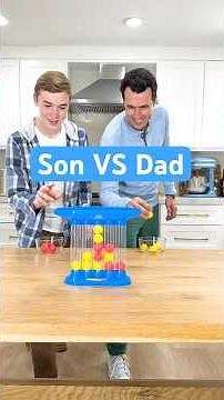 Father vs son ball bounce game | Ballinger Family #challenge #game #familygamenight