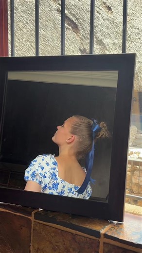 Trying Pinterest Hairstyles 💙 #fyp