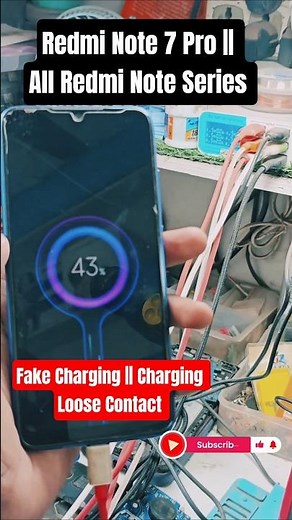 Redmi Note 7 Pro Fake Charging 🔋 Final Tested Solution | 100% Working Trick #fakecharging #shorts