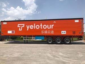 [Hot Item] Heavy Duty Sliding Curtain Trailers Truck Quick Opening Slider System