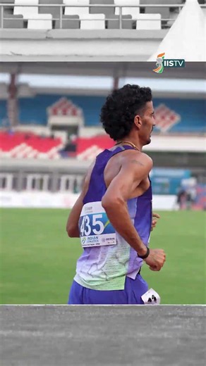Gulveer Singh, take a bow! What a run, what a warrior, what a moment for #TeamIIS! 🇮🇳