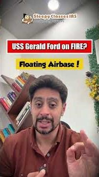 USS Gerald Ford Fire Explained | World’s Most Powerful Warship in Trouble?