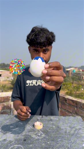 Egg Vs Orbeez Challenge 🥚| Shocking Result #shots