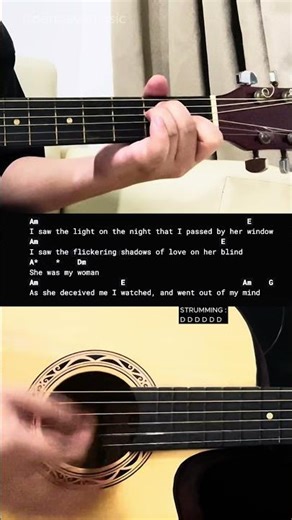 Delilah - Tom Jones | Easy Guitar Tutorial For Beginners #guitarlesson #shorts