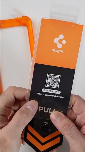 How to Install Spigen AlignMaster S Tempered Glass on your iPhone #shorts