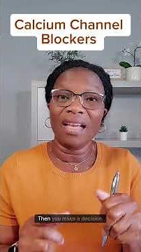 Calcium Channel Blockers | For Nurses & Patients