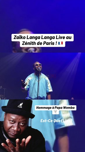 Zaïko Langa Langa Live au Zénith de Paris – Est-Ce Que (Hommage à Papa Wemba)