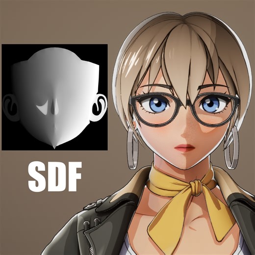 Face_SDF_Generator by MeshBites