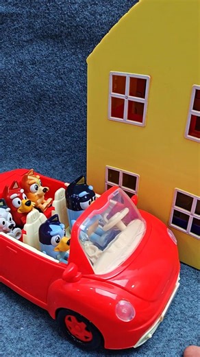 Satisfying with Unboxing & Review Bluey Playset Toy ASMR #toys #bluey #shorts