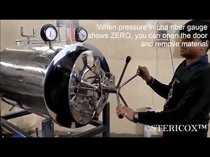 Horizontal Steam Sterilizer 150 Liters