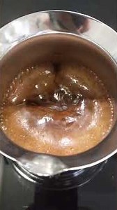 Turkish coffee☕️⬇️ Bol köpüklü Türk kahvesi nasıl yapılır? #coffee #coffeetime #kahvemakinasi