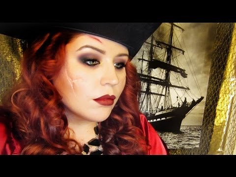 HALLOWEEN MAKEUP: Pirate Wench