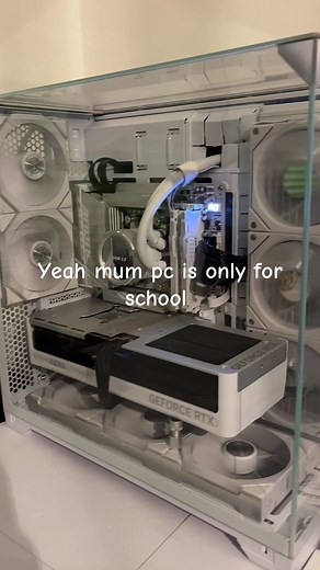 Inspirational White Setup for School PCs