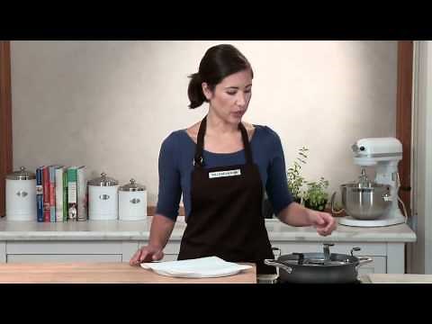 Kara Demonstrates the Use of the Calphalon Egg Poacher | Williams-Sonoma