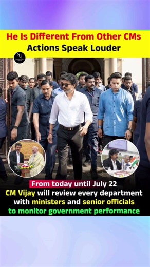 He Is Different From Other CMS#thalapathyvijay #viralnews #trending