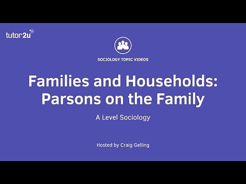 Parsons on the Family | A Level Sociology - Families