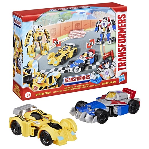 Transformers Bot Racers Bumblebee & Starscream 2-Pack First Look