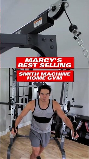 MARCY MD-9010G SMITH MACHINE #homegym #homeexercise