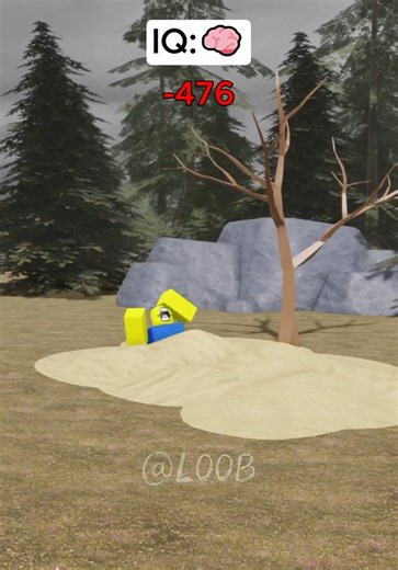 Low IQ Vs High IQ Stuck in Quicksand #roblox