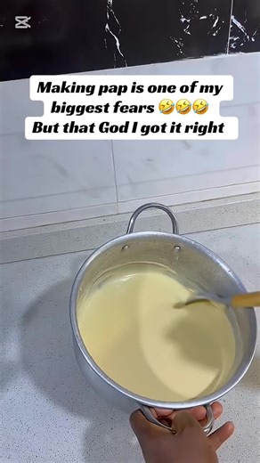 Making Pap: A Cooking Challenge for the Brave