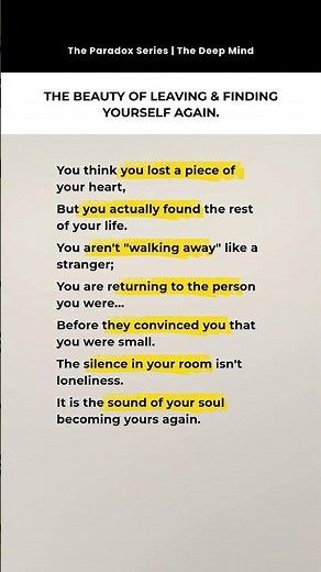 Finding Yourself Again #perspective #relationships #growth