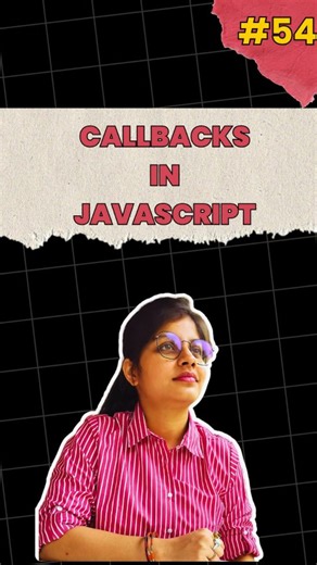The Script Style | Ever wondered how JS runs code later, without stopping everything? 🤯 That’s the power of callbacks 👇 A callback is just a function passed... | Instagram