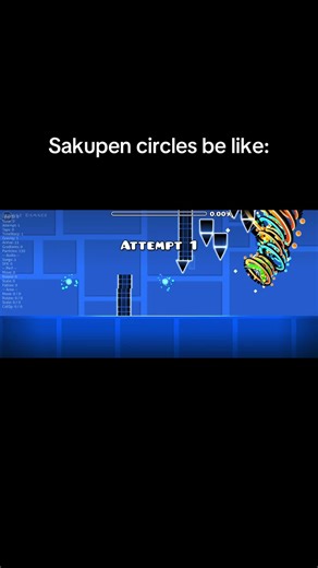 Sakupen Circles: A Geometry Dash Meme Exploration
