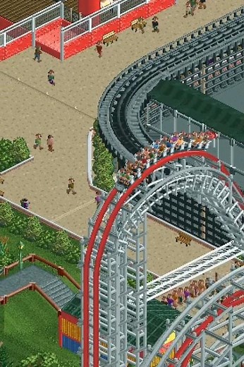 OpenRCT2 Rollercoaster: Arie Force One! #rollercoastertycoon2 #openrct2