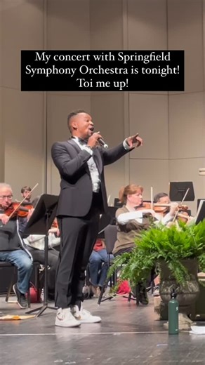 Tunde | Opera Singer on Instagram: "Last night’s rehearsal with the Springfield Symphony Orchestra went beautifully, and tonight is the big night! • I can’t wait to take the stage with @springfieldsym and share this fusion of opera and hip-hop with you all. It’s going to be a great time! • 📍 Where: Kuss Auditorium, Springfield, OH 🕢 When: Tonight at 7:30 PM • There’s still time to grab your tickets—don’t miss out on this unique musical experience! Who’s gonna be there? • #HipHopera #Springfiel