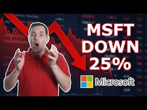 Microsoft Stock in Trouble? (-25%) MSFT Stock Analysis