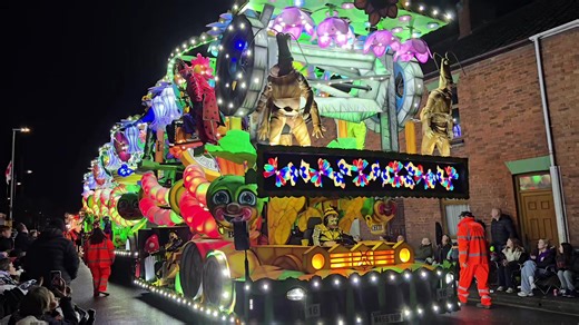 The Magic Garden at Bridgwater Carnival 2025