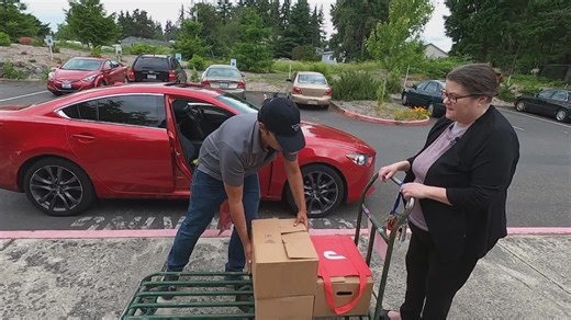 How DoorDash facilitates a major food bank delivery service in King County