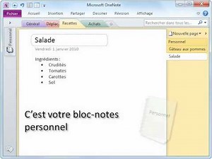 Comment organiser vos données dans OneNote