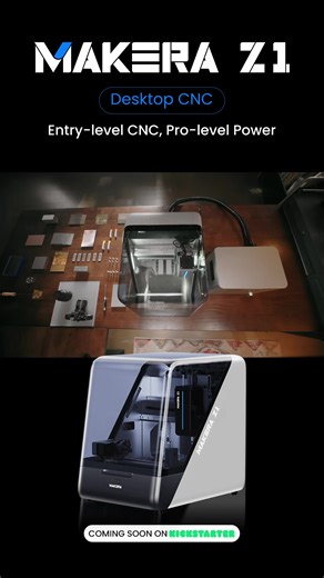  Create Pro-Level CNC Projects with Makera Z1!  Register now to...
