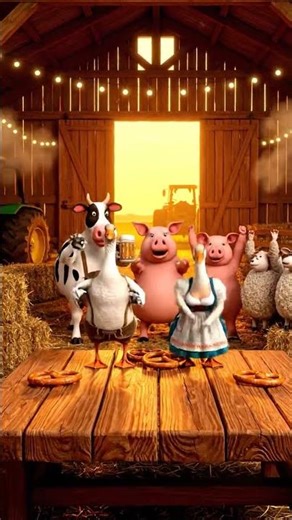 Geese Nail the Oktoberfest TikTok Dance! #funny #oktoberfest #goosedance