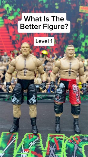 Which Is The Better Figure? 🤔 #wwe #wwetoys #wrestling #wwefigures #actionfigures