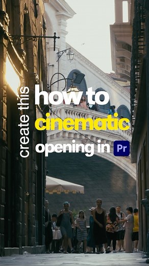 Yolan | Videographer | Here’s how to create a cinematic opening effect with the black bars- Tutorial on Adobe Premiere Pro 🎥 First, we import our clip into the... | Instagram