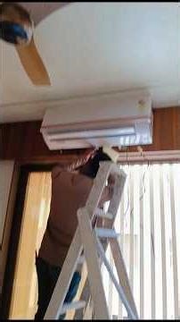 Lloyd AC installation ✅👍# please subscribe 🙏#accircuits #automobile #tecnician