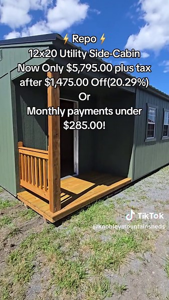 KnobleyMountainPortableSheds on TikTok