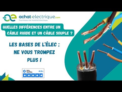 Câble rigide ou câble souple : quelles différences et lequel choisir ?