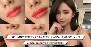 9 Lip Embroidery Salons That Let You Flaunt a Natural Korean Gradient Lip Without Makeup