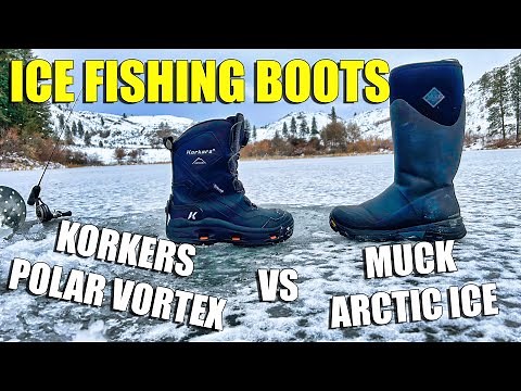 Ice Fishing Boots: Korkers Polar Vortex vs Muck Arctic Ice