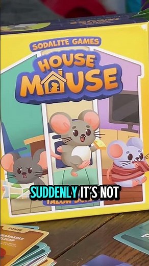 Introducing House Mouse 🐭🎲 The Game Night Hit