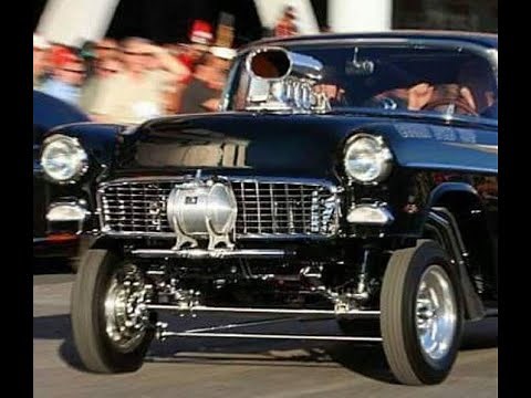COLLECTION OF 55 CHEVY GASSERS