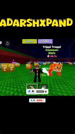 Break a lucky block 🔥🙌 #roblox
