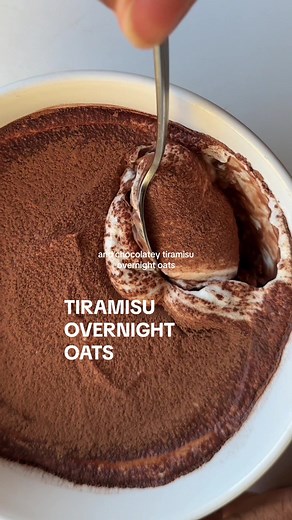 Tiramisu Overnight Oats Recipe for a Healthy Breakfast