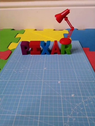 luxo Jr pixar - fan stop motion animation