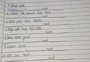 Rebus/Phonetic PuzzlesThe puzzles below show a series of seem... | Filo